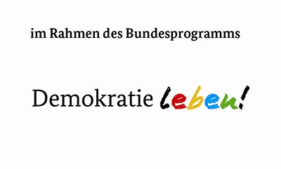 Demokratie leben Logo